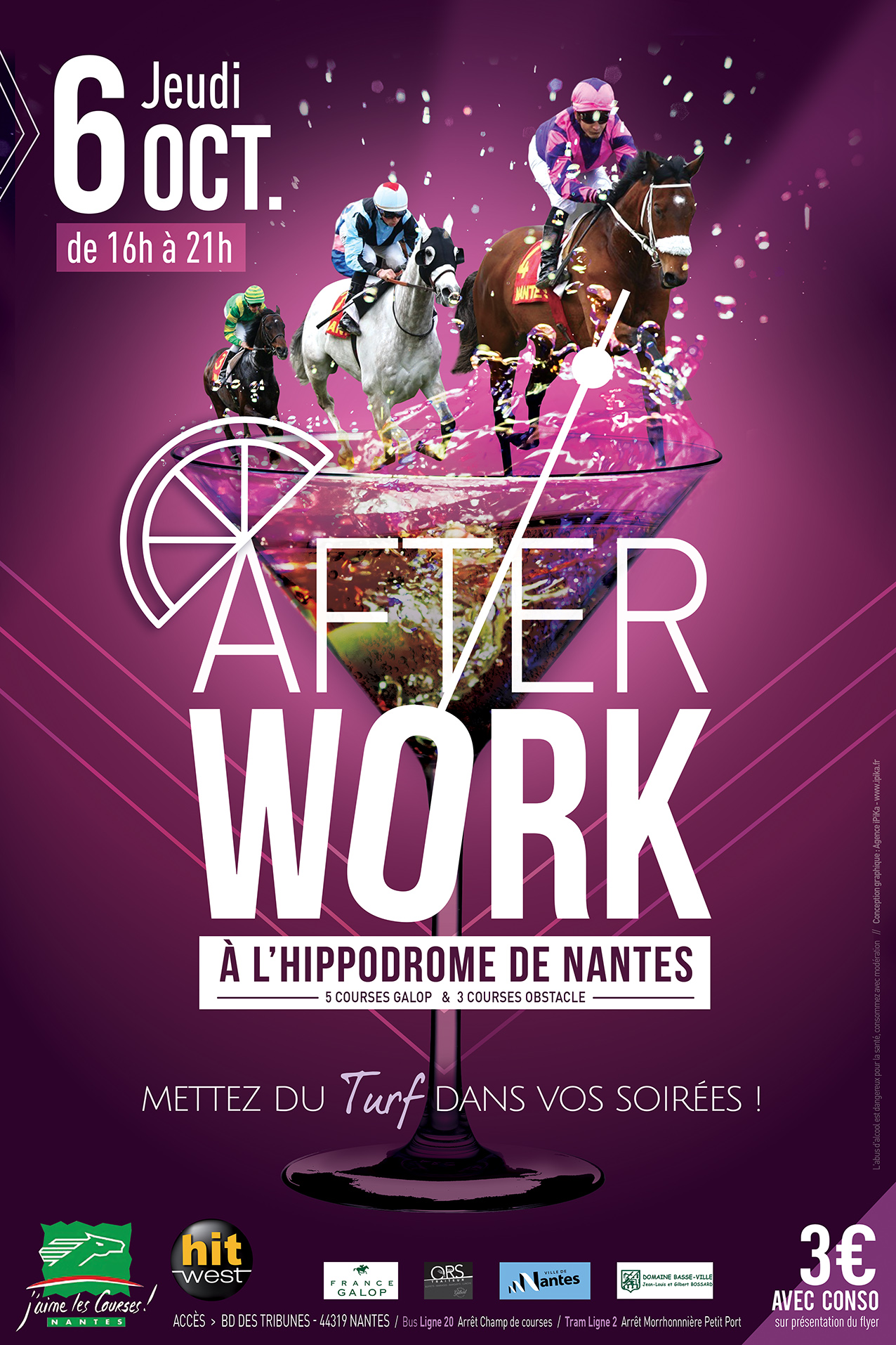 AFTER WORK - Mettez du Turf dans vos soirées ! AFTER WORK - Mettez du Turf dans vos soirées !