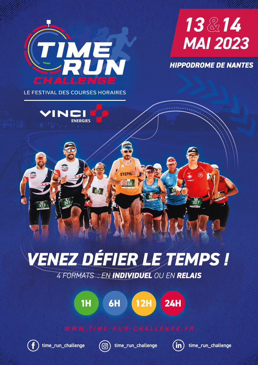 Affiche Time Run Challenge Time Run Challenge