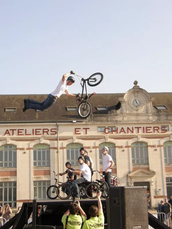 SHOW BMX AVEC UNITY 4RIDE